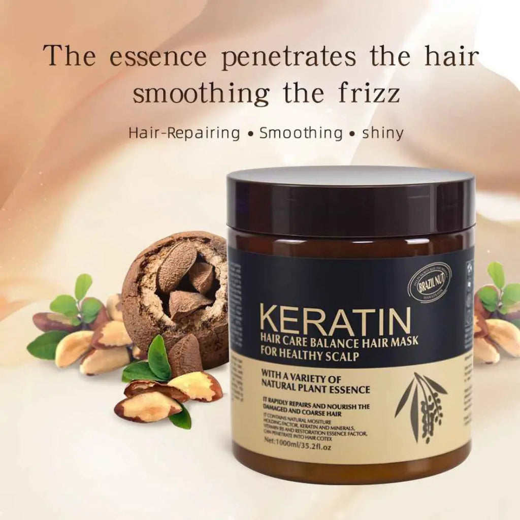 Keratin Hair Mask - Healthy Scalp For Smooth Hair